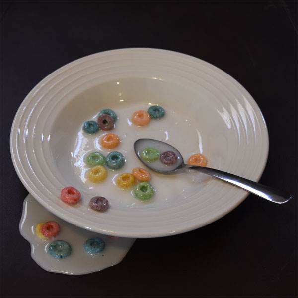 Cereal Bowl Spill Cereal Bowl Spill